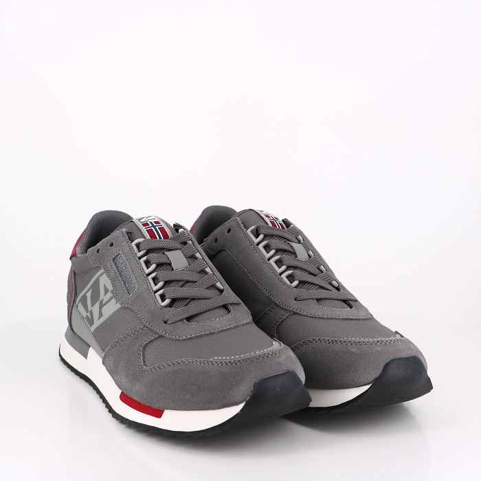 Napapijri chaussures napapijri man suede block grey gris2516701_5