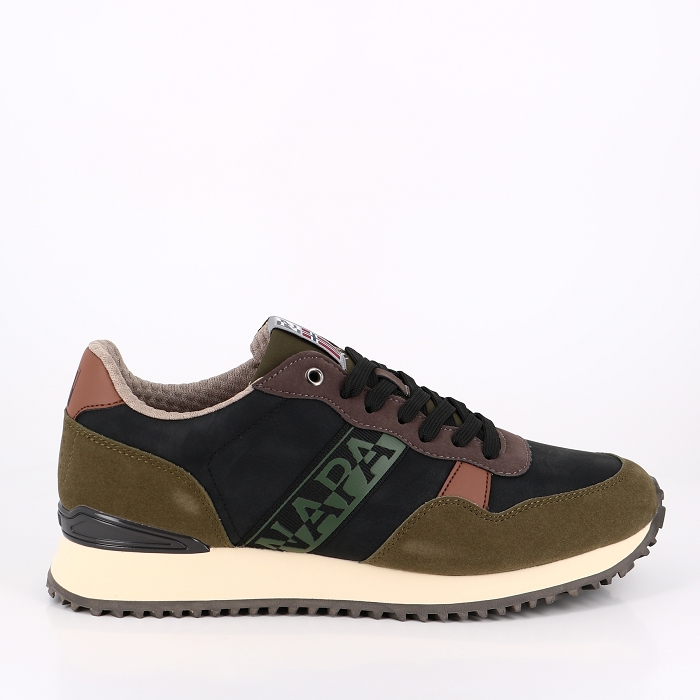 Napapijri chaussures napapijri man running green black khaki