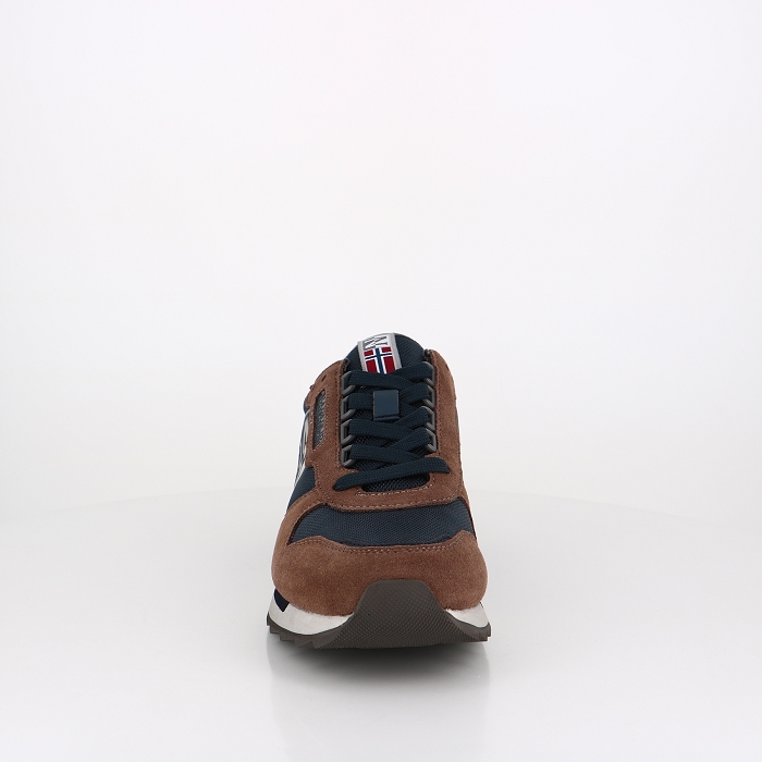 Napapijri chaussures napapijri man suede brown navy bleu2517101_2