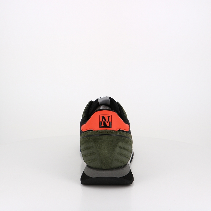 Napapijri chaussures napapijri green black man suede nylon running bleu2521401_4