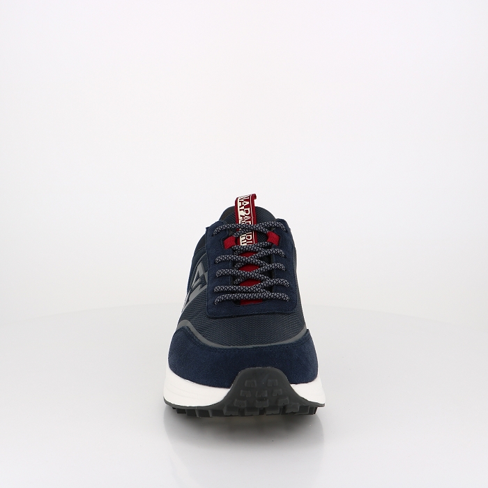 Napapijri chaussures napapijri navy grey man nylon suede running 2521601_2