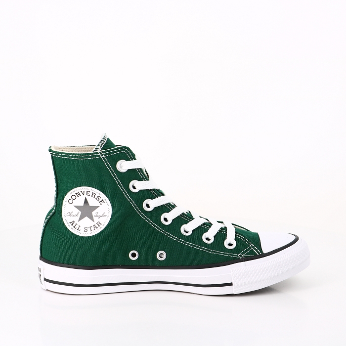 Converse chaussures converse hi midnight green vert