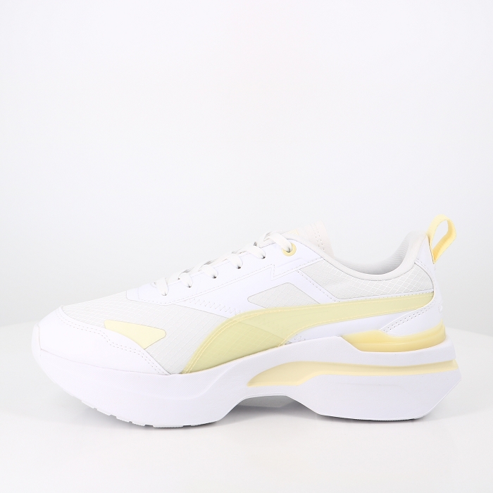 Puma chaussures puma  kosmo rider whiteanise flower jaune2522801_3