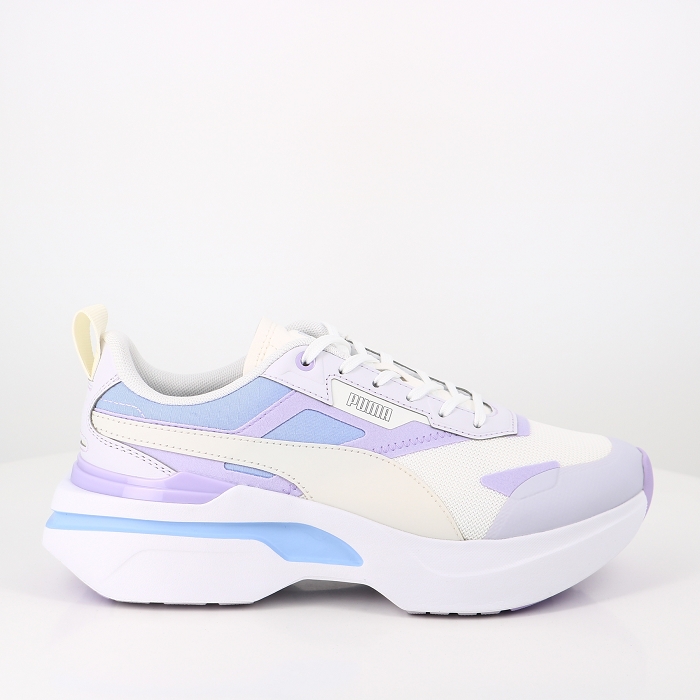 Puma chaussures puma  kosmo rider pop wms white vivid violet blanc