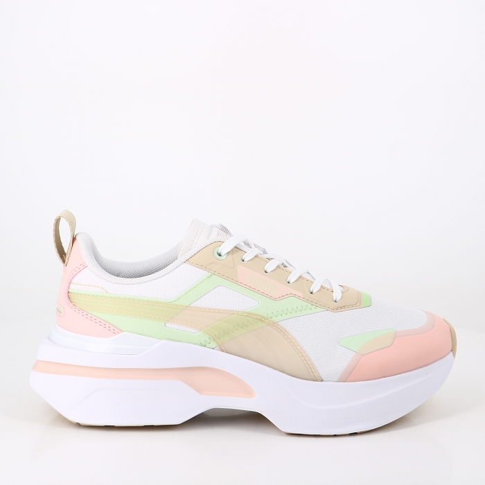 Puma chaussures puma kosmo rider soft white rose dust blanc