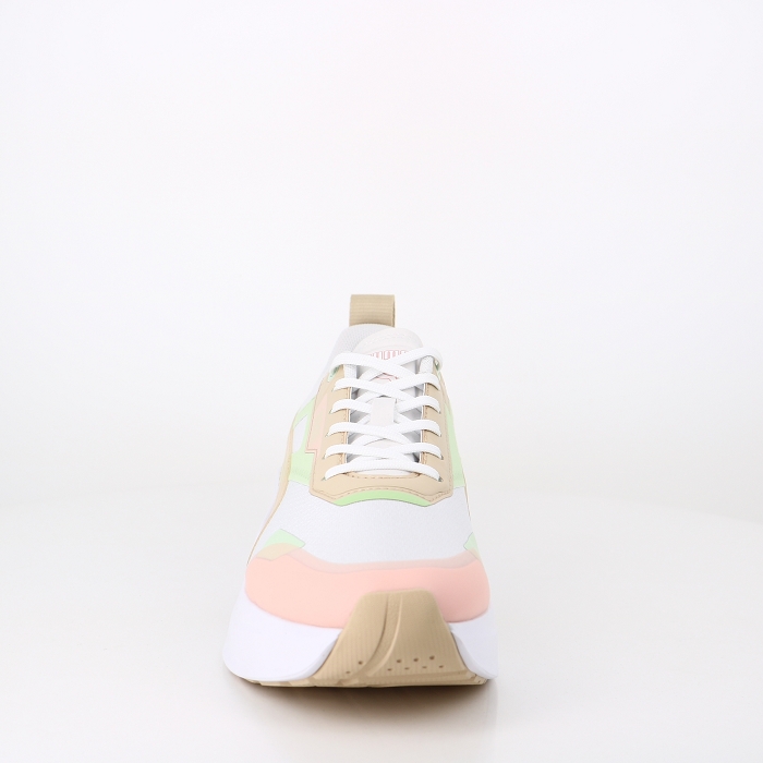 Puma chaussures puma kosmo rider soft white rose dust blanc2523401_2