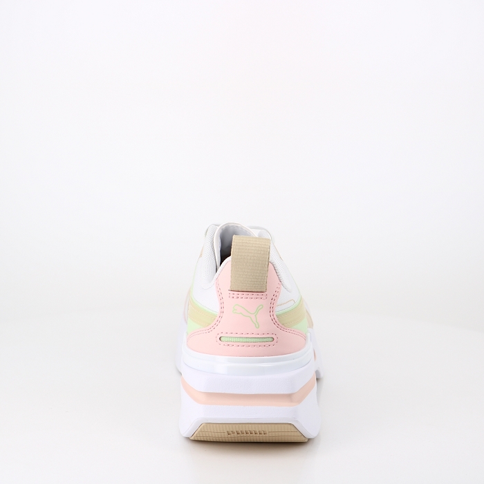 Puma chaussures puma kosmo rider soft white rose dust blanc2523401_4