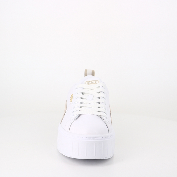 Puma chaussures puma mayze lth white peyote blanc2524001_2