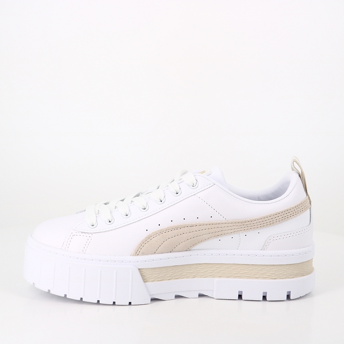 Puma chaussures puma mayze lth white peyote blanc2524001_3