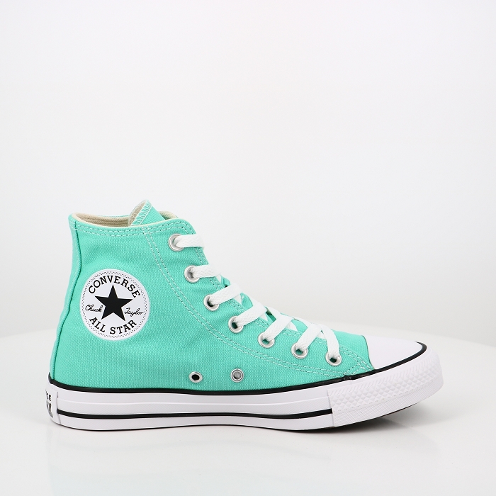 Converse chaussures converse hi cyber teal bleu