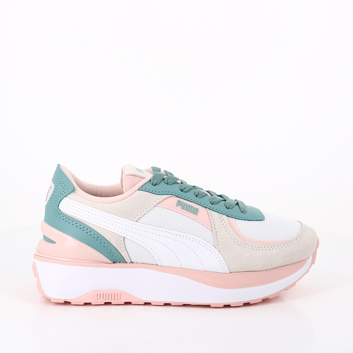 Puma chaussures puma cruise rider pastel warm white blanc