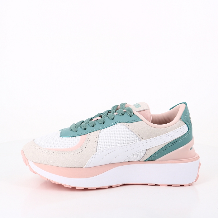 Puma chaussures puma cruise rider pastel warm white blanc2526401_3