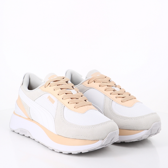 Puma chaussures puma cruise rider pastel white cashew blanc2526501_5