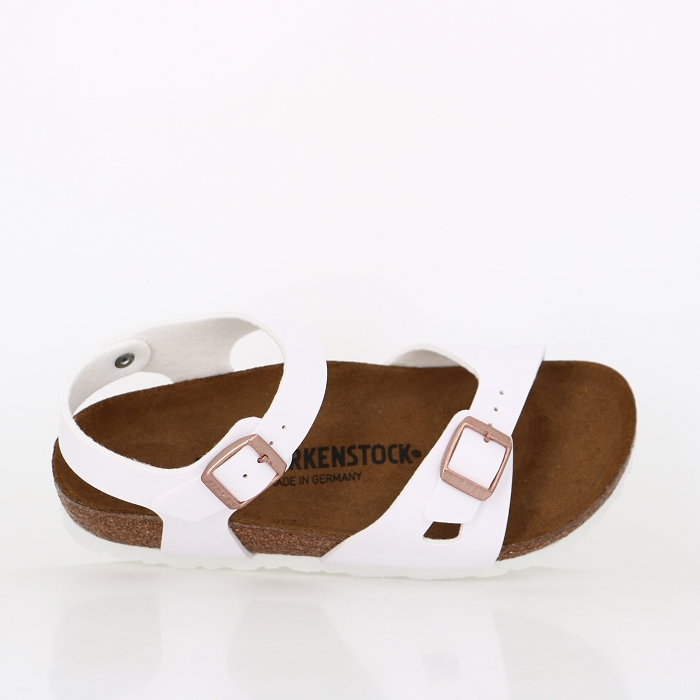 Birkenstock chaussures birkenstock rio bf white blanc