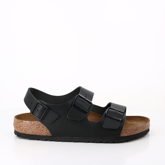 Birkenstock chaussures birkenstock milano cuir black noir