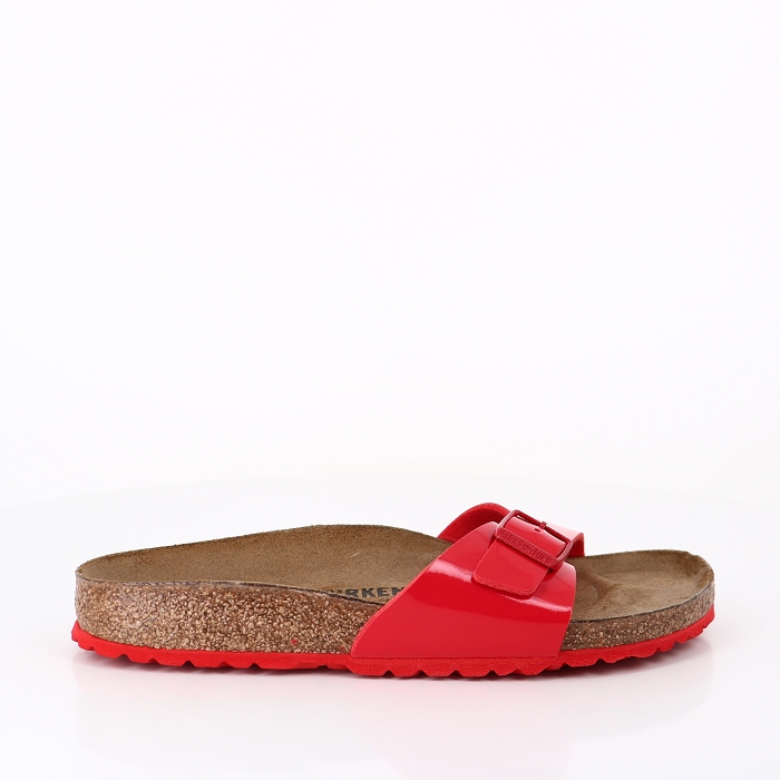 Birkenstock chaussures birkenstock madrid patent cherry rouge