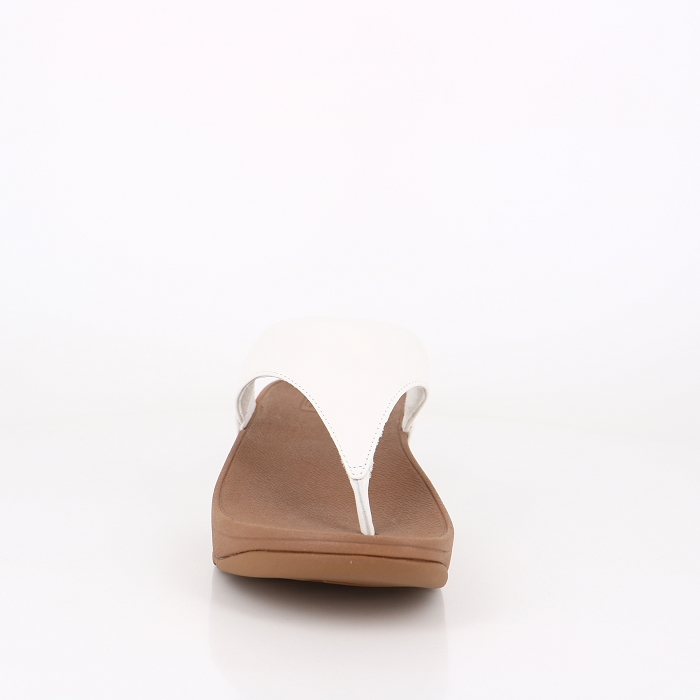 Fitflop chaussures fitflop lulu tongs en cuir blanc blanc2530601_2