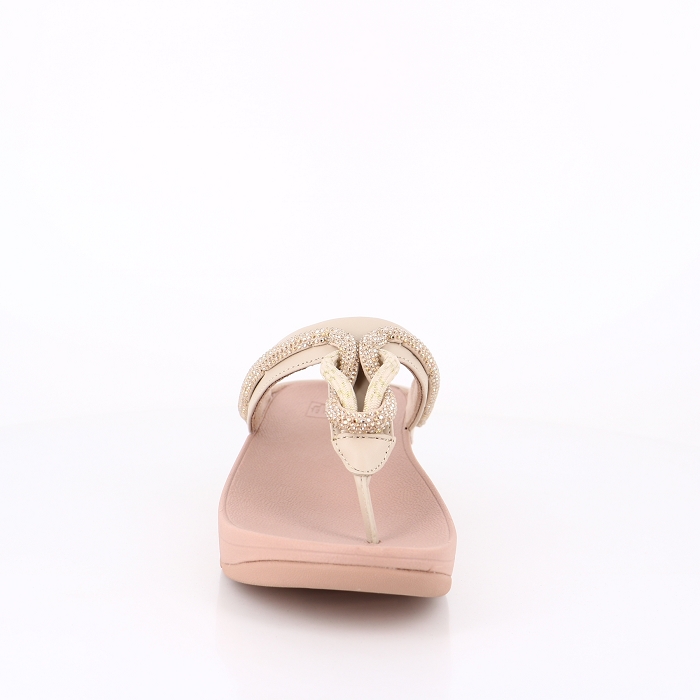 Fitflop famille fitflop fino crystal cord en cuir stone beige 2530901_2