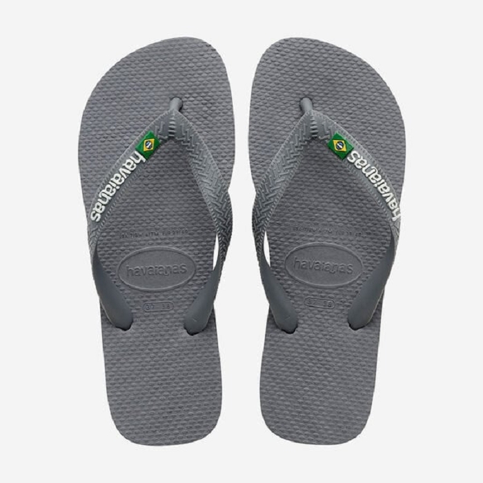 Havaianas chaussures havaianas brasil logo steel grey steel grey 