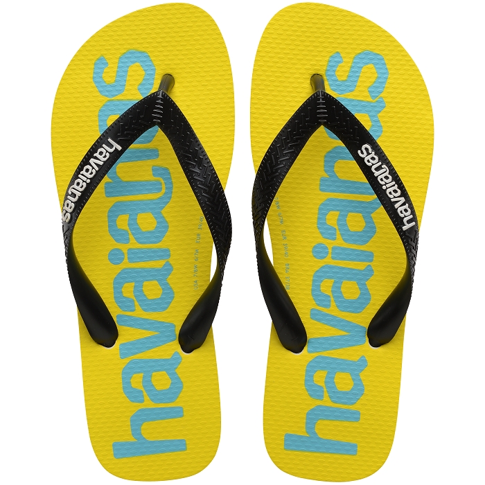 Havaianas chaussures havaianas top logomania 2 white black 