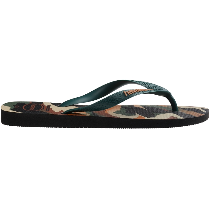 Havaianas chaussures havaianas top camu black pantanal green 2534901_2