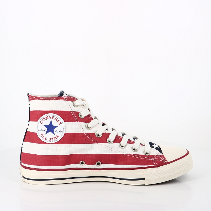 Converse chaussures converse chuck taylor all star hi red white blue multicouleur