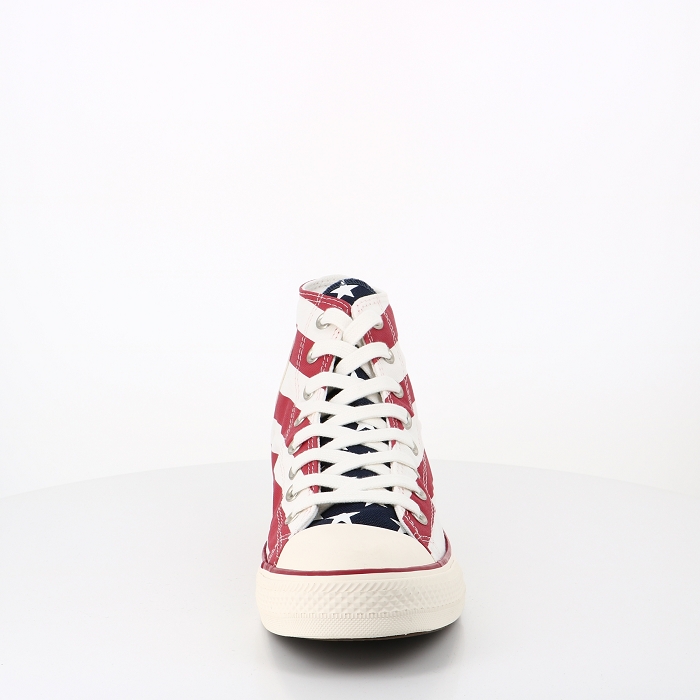 Converse chaussures converse chuck taylor all star hi red white blue multicouleur6001101_2