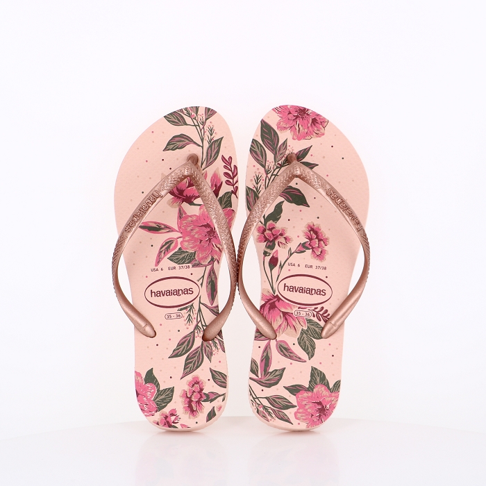 Havaianas chaussures havaianas slim organic ballet rose rose