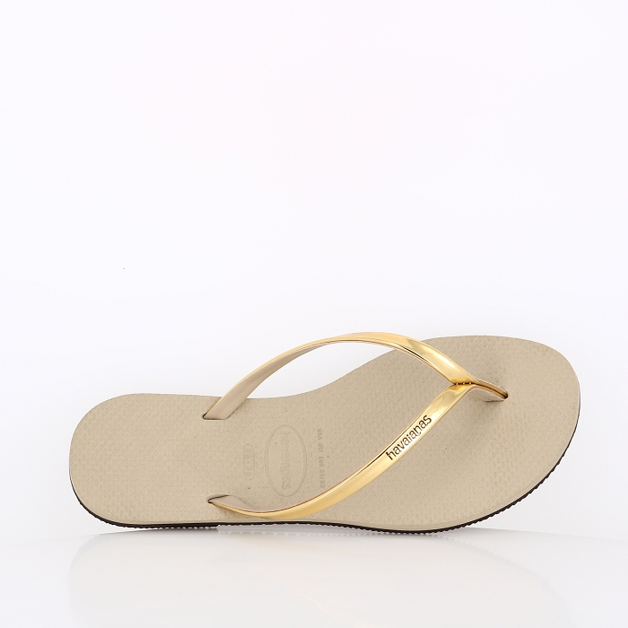 Havaianas chaussures havaianas you metallic golden sand metal or6001401_2