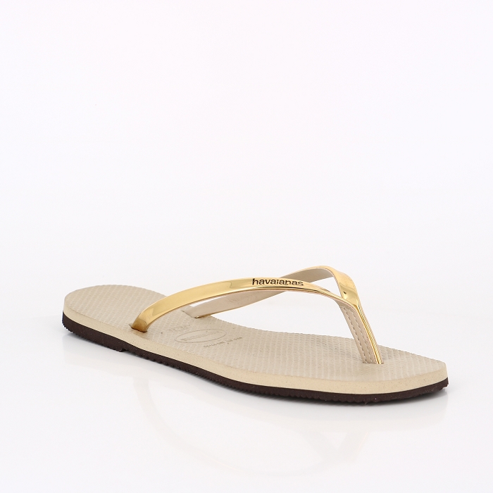 Havaianas chaussures havaianas you metallic golden sand metal or6001401_3