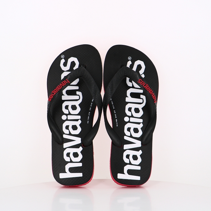 Havaianas chaussures havaianas top logomania 2 ruby red noir