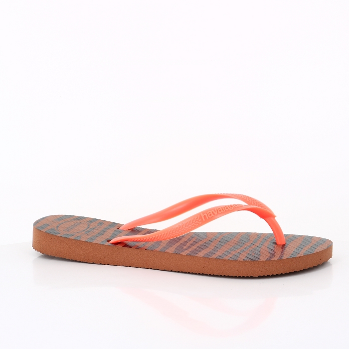 Havaianas chaussures havaianas slim animals rust orange orange6002001_3