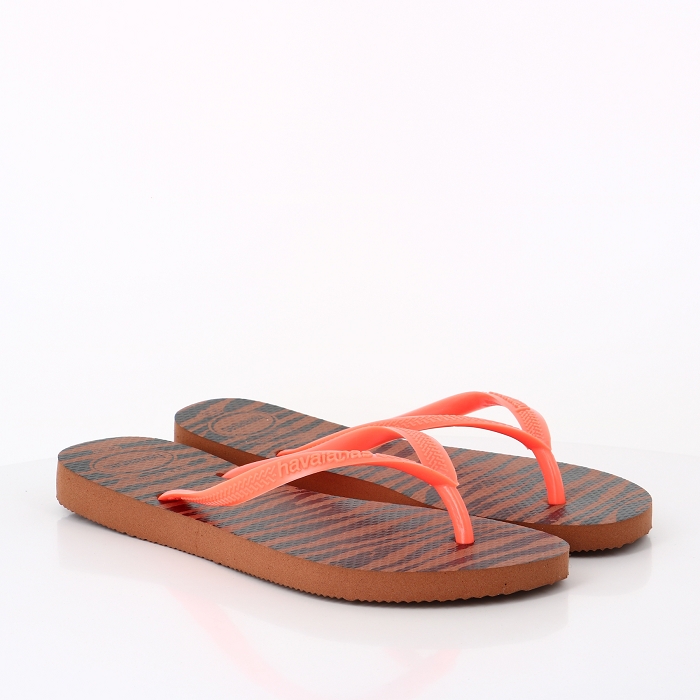 Havaianas chaussures havaianas slim animals rust orange orange6002001_4