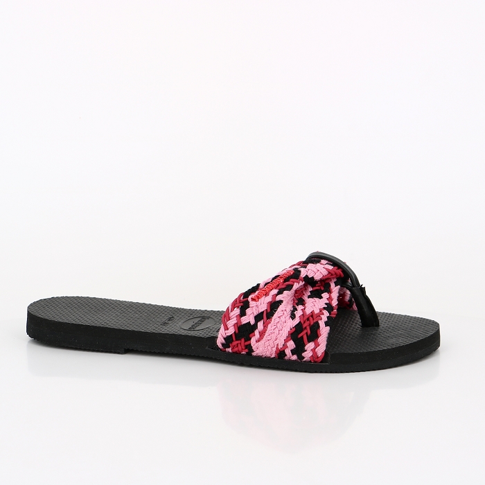 Havaianas chaussures havaianas you saint tropez mesh black noir6002201_3