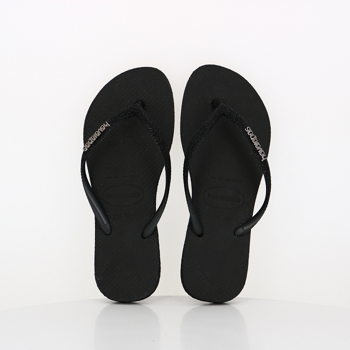 Havaianas chaussures havaianas slim sparkle ii black noir