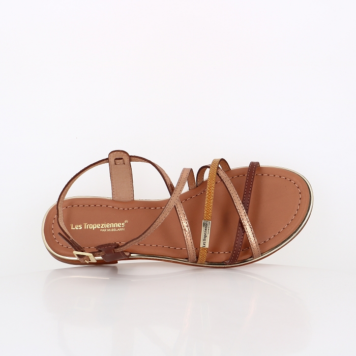 Nice Shoes Les tropeziennes les tropeziennes harry jaune bronze