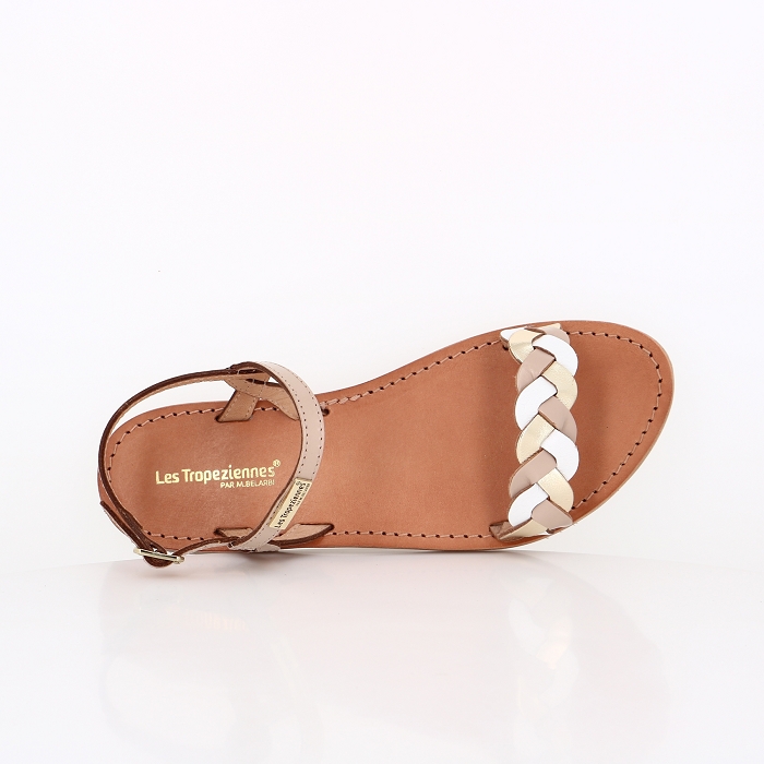 Les tropeziennes chaussures les tropeziennes hortense nude or 6008201_2