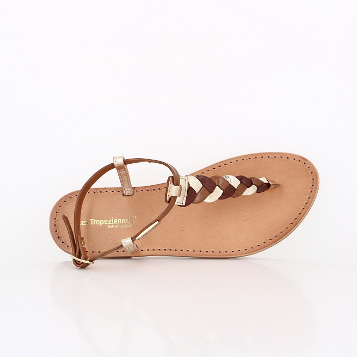 Les tropeziennes chaussures les tropeziennes hodin tan or 