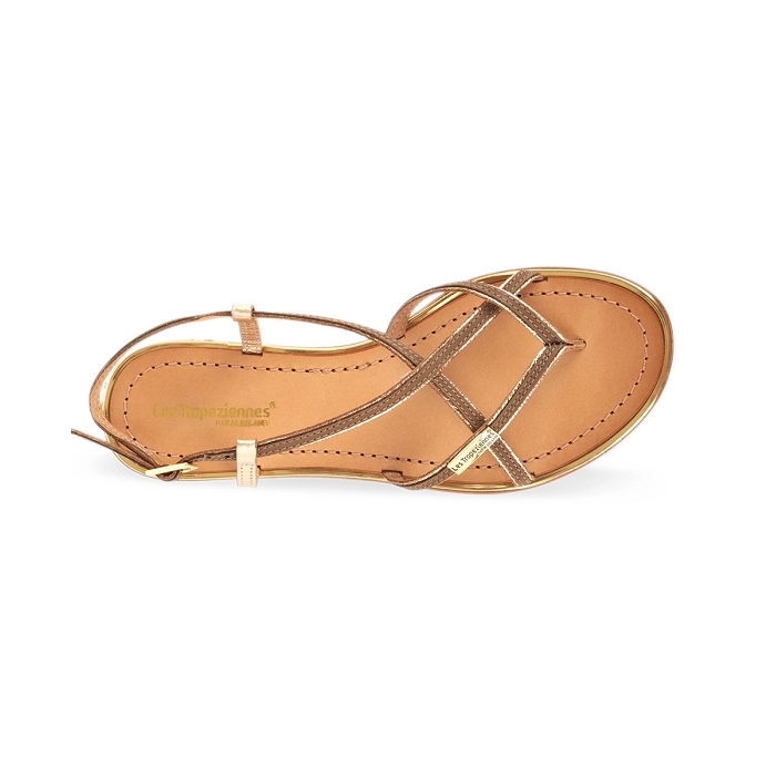 Les tropeziennes chaussures les tropeziennes monagold taupe marron6010301_3
