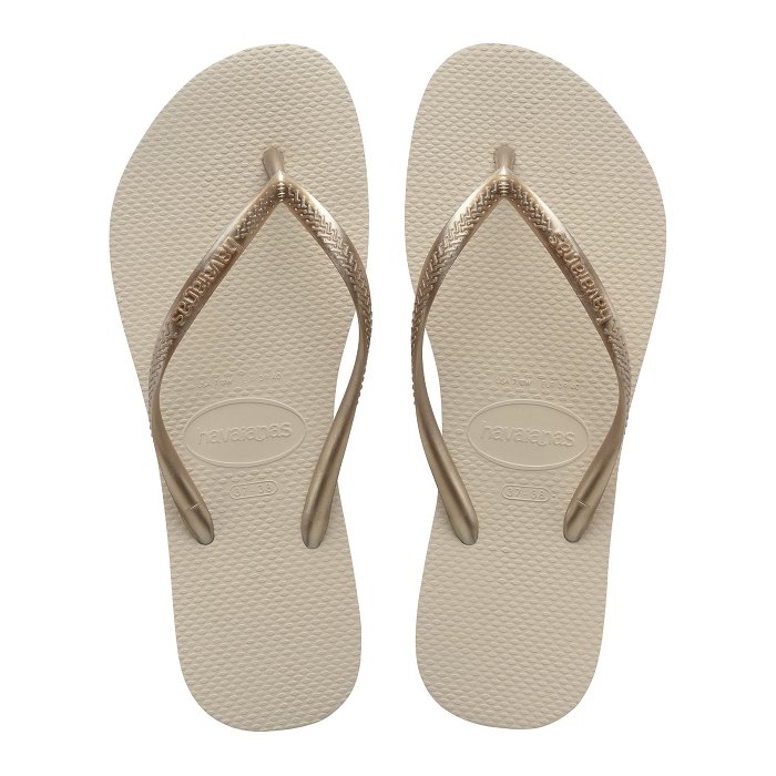 Havaianas chaussures havaianas slim beige beige