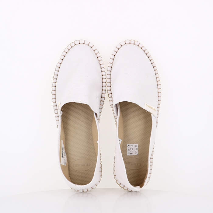 Havaianas chaussures havaianas espadrille eco ii white blanc