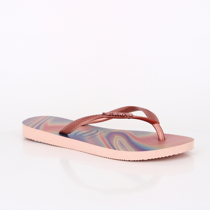 Havaianas chaussures havaianas enfant slim iridescent ballet rose rose6011801_3