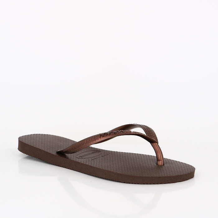 Havaianas chaussures havaianas enfant slim dark brown metal acoused marron6012301_3