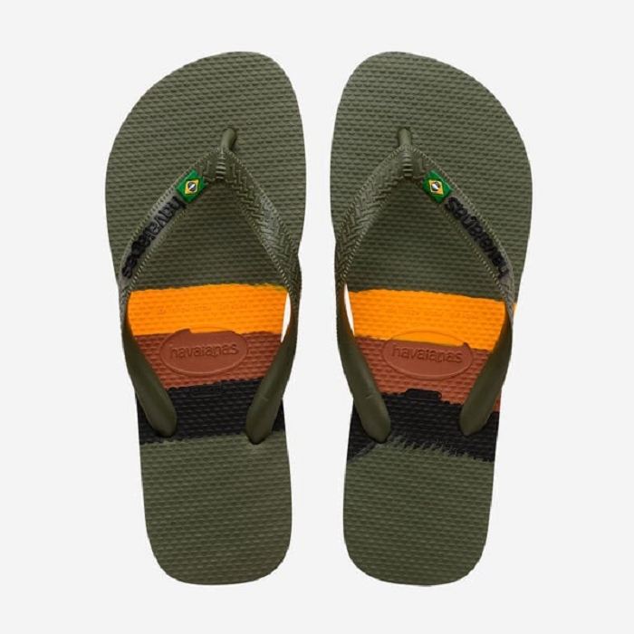 Havaianas chaussures havaianas brasil  tech green 