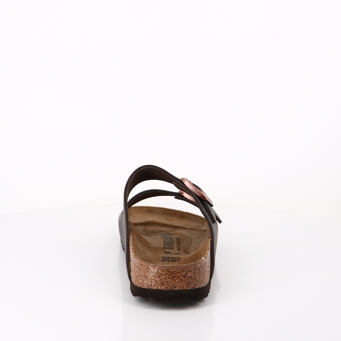 Birkenstock chaussures birkenstock arizona cuir dark brown marron6013201_4