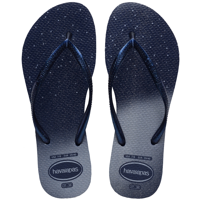 Havaianas chaussures havaianas slim gloss navy blue navy blue 