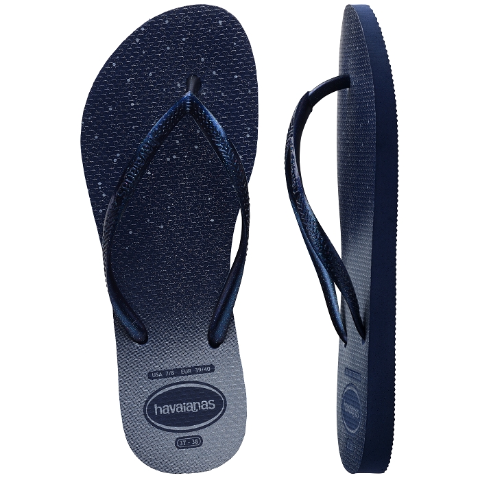 Havaianas chaussures havaianas slim gloss navy blue navy blue 6014701_4