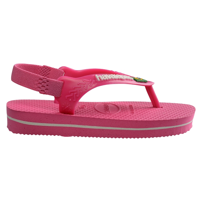 Havaianas chaussures havaianas baby brasil logo ii pink flux white 6015501_2