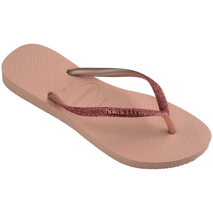 Havaianas chaussures havaianas slim glitter ii pink pink 6017401_2