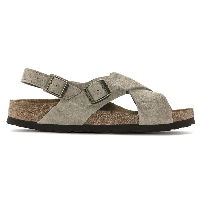 Birkenstock chaussures birkenstock tulum suede taupe 6017801_2